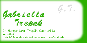 gabriella trepak business card
